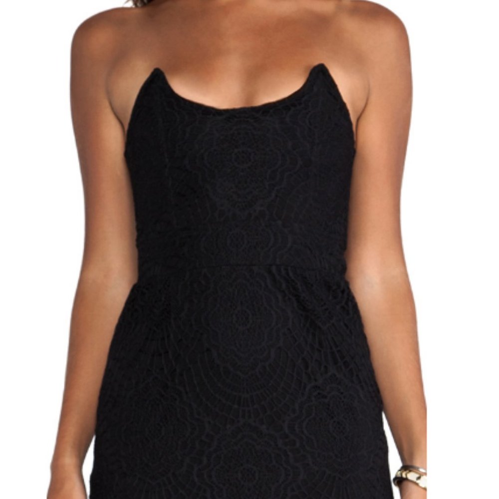 For Love & Lemons Black Lace Dress - Picture 6 of 7